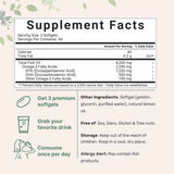 El Omega 3 Con Epa y Dha - 200 Cápsulas Blandas - Puro Estado Fisico