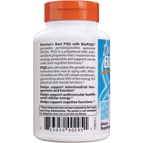 Doctor’s Best PQQ with BioPQQ - 30 Cápsulas Vegetales - Puro Estado Fisico