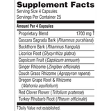 Nature's Sunshine LBS II Lower Bowel Stimulant - 100 Cápsulas - Puro Estado Fisico