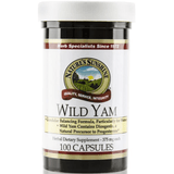 Nature's Sunshine Wild Yam - 100 Cápsulas - Puro Estado Fisico