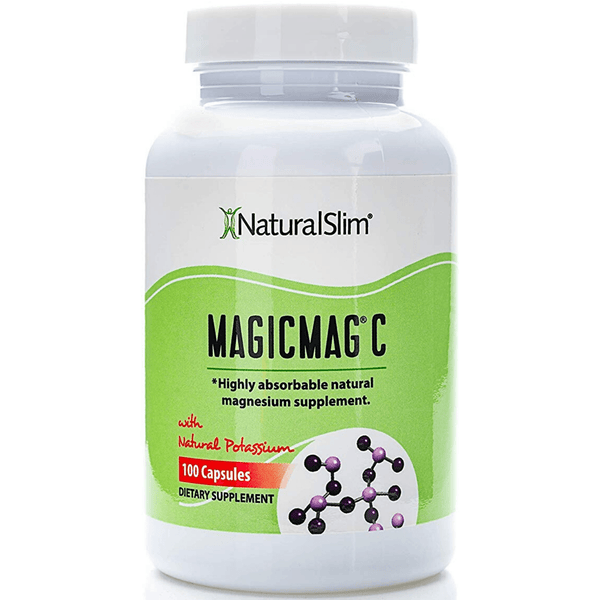 NaturalSlim Magic Mag C - 100 Cápsulas - Puro Estado Fisico