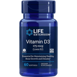 Life Extension Vitamina D3 5000 IU - 60 Cápsulas Blandas - Puro Estado Físico