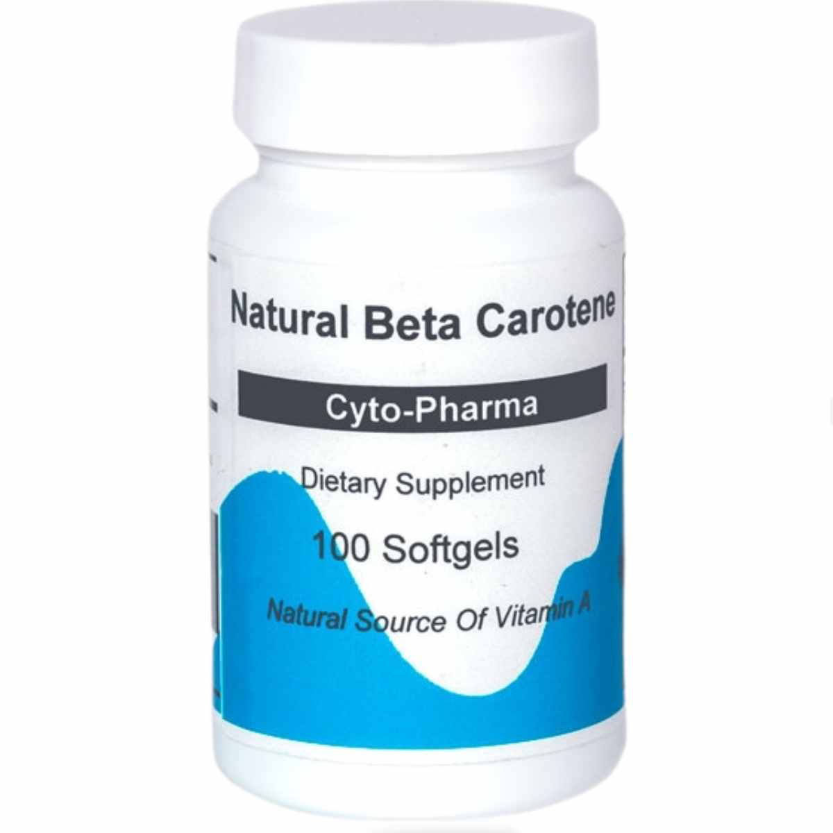 BetaCaroteno 100 Cápsulas Blandas Puro Estado Fisico