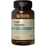 Nature's Sunshine Food Enzymes - 120 Cápsulas - Puro Estado Fisico