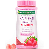 Nature’s Bounty Hair Skin and Nails with Biotin - Fresa - 80 Gomitas - Puro Estado Fisico