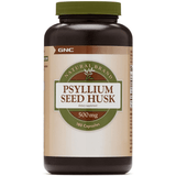 GNC Psyllium Seed Husk - 180 Cápsulas - Puro Estado Fisico