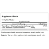 Swanson Vitamin E Mixed Tocopherols - 250 Cápsulas Blandas - Puro Estado Fisico