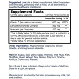 Natures Lab Super Vitamin C - 120 Cápsulas Vegetarianas - Puro Estado Fisico