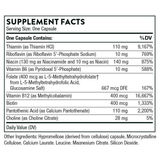 Thorne Research Complejo - B - 60 Cápsulas - Puro Estado Fisico