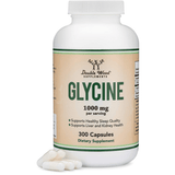 Double Wood Glycine 1000 mg - 300 Cápsulas - Puro Estado Fisico
