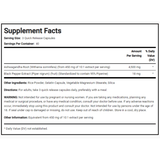 Piping Rock Ashwagandha 4500 mg - 120 Cápsulas de Liberación Rápida - Puro Estado Fisico