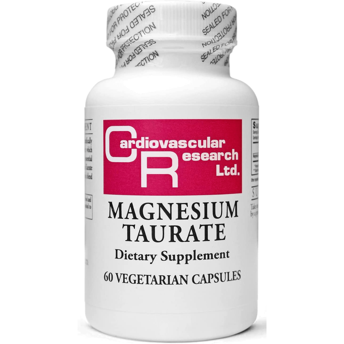Cardiovascular Research Ltd Magnesium Taurate 125 mg Puro Estado Fisico