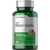 Horbaach Aged Black Garlic 1500 mg - 60 Cápsulas - Puro Estado Fisico