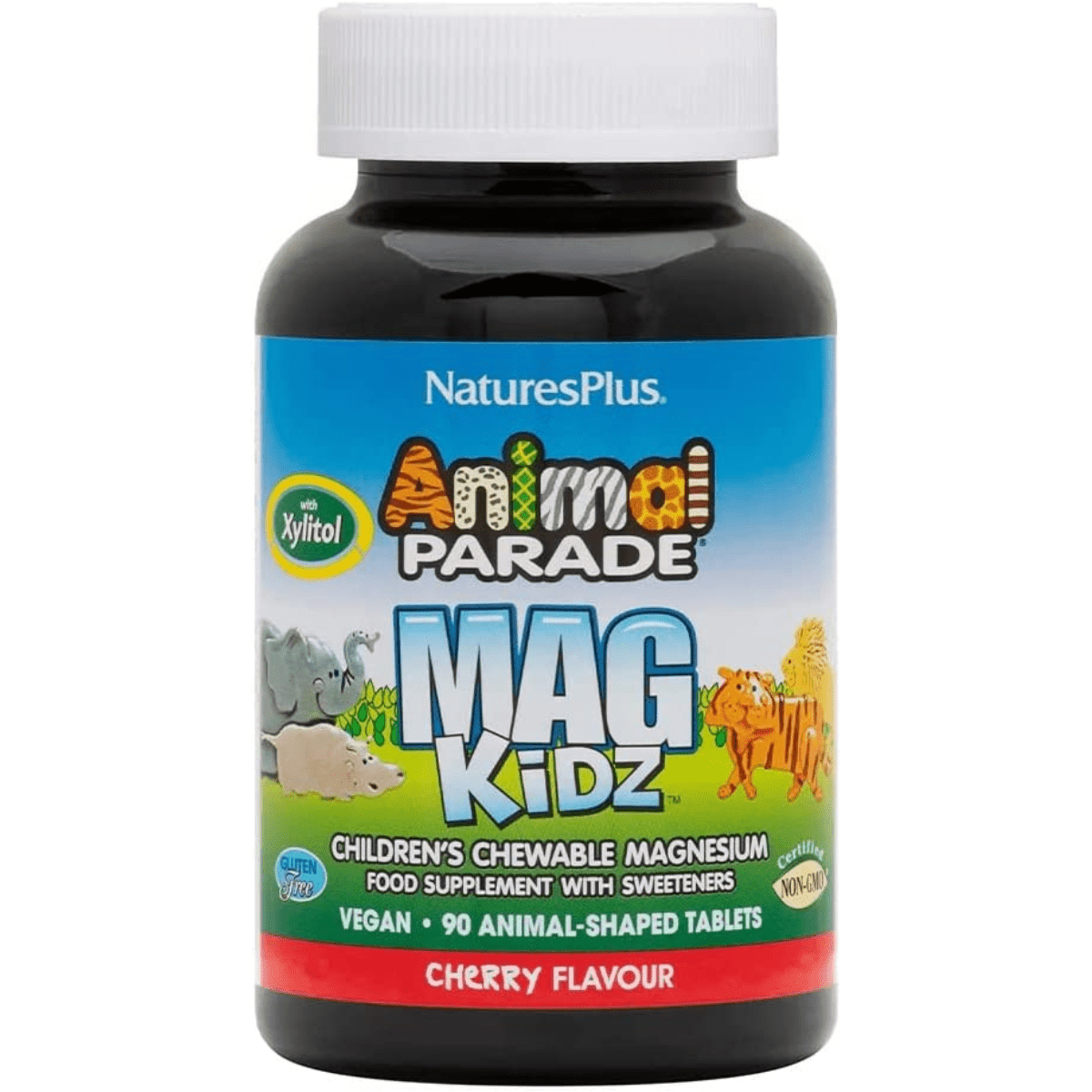 Natures Plus Magnesium citrate for children Cereza 90 Masticables