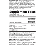 Garden of Life Vitamin C for Baby - 59 ml - Puro Estado Fisico