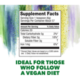 konsyl Organic Psyllium Fiber - 340 g - Puro Estado Fisico