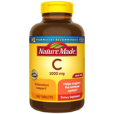 Nature Made Vitamin C 1000 mg - 300 Tabletas - Puro Estado Fisico