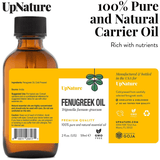 UpNature Fenugreek Oil - 59 ml - Puro Estado Fisico