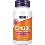 NOW Foods Vitamin E-1,000 IU With Mixed Tocopherols - 50 Cápsulas Blandas - Puro Estado Fisico