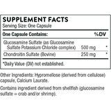 Thorne Research Glucosamine & Chondroitin - 90 Cápsulas - Puro Estado Fisico