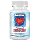 Purethentic Naturals Policosanol 20 mg - 100 Cápsulas Veganas - Puro Estado Fisico