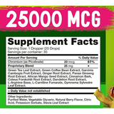 SHAPELINE Weight Loss Diet Drops 25000 mcg - Bayas - 30 ml - Puro Estado Fisico