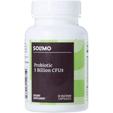 Solimo Probiotic 5 Billion CFU - 60 Cápsulas Vegetarianas - Puro Estado Fisico