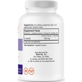 Besvite L-Leucine 500 mg - 240 Cápsulas Vegetarianas - Puro Estado Fisico