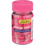 Rite Aid Allergy Relief with Diphenhydramine HCI 25 mg (Suplemento Para La Alergia Respiratoria) - 365 Tabletas - Puro Estado Fisico