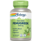 Solaray Semilla de Fenogreco 1240 mg - 180 Cápsulas Veganas - Puro Estado Fisico