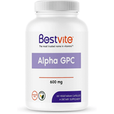 BestVite Alpha GPC 600 mg - 60 Cápsulas Vegetarianas - Puro Estado Fisico