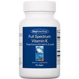 Allergy Research Group Vitamina K de Espectro Completo - 90 Cápsulas Blandas - Puro Estado Fisico