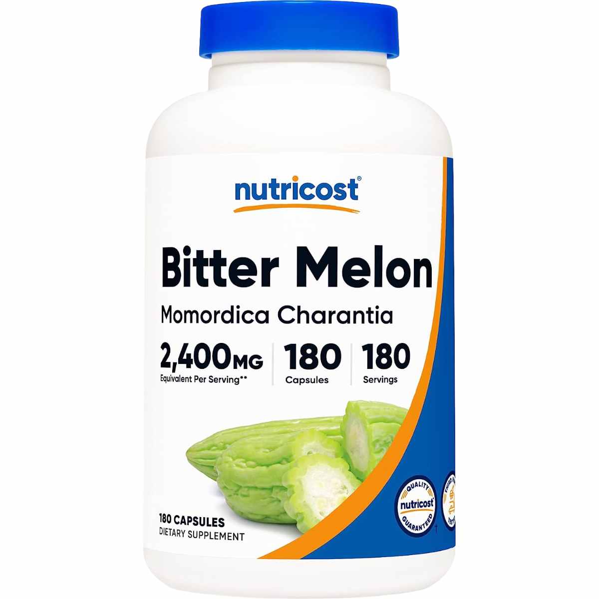 Melón Amargo 600 mg 180 Cápsulas Puro Estado Fisico