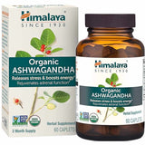 Himalaya - Ashwagandha Orgánica (670 mg - 60 Caplets)