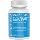 BodyBio Calcio Magnesio Butirato - 100 Cápsulas - Puro Estado Físico