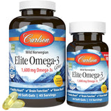 Carlson Elite Omega-3 - 1600 mg - Limón - Set De 2 - Puro Estado Fisico