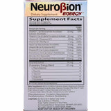 Neurobion Aminoácidos Para Apoyo Cerebral - 60 Cápsulas - Tabla Nutricional - Puro Estado Físico