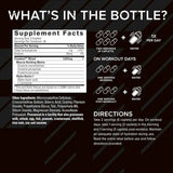 Six Star Creatina x3 3031 mg - 60 Comprimidos - Tabla Nutricional - Puro Estado Físico