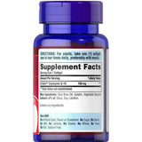 Puritans Pride Co Q-10 100 mg - 120 Cápsulas Blandas - Tabla Nutricional - Puro Estado Físico