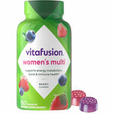 VitaFusion Multivitamínico para Mujeres - Sabor Bayas - 150 Gomitas - Puro Estado Físico