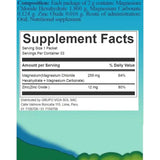 Magnesol Magnesio Clásico - 33 Sobres - Tabla Nutricional - Puro Estado Físico