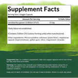 Lactobacillus Gasseri Salud Digestiva 3 Millones de UFC - 60 Cápsulas Vegetales - Tabla Nutricional - Puro Estado Físico