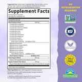 Garden of Life Probióticos para el Ánimo 50 Mil Millones - 60 Cápsulas - Tabla Nutricional - Puro Estado Físico