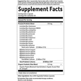 Garden of Life Dr. Formulated Probióticos Prenatales Uso Diario 20 Mil Millones CFU - 30 Cápsulas Vegetarianas - Tabla Nutricional - Puro Estado Físico
