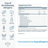 Klaire Labs Probiotico Target gb-X™ 5 Mil Millones CFU - 30 Sobres - Tabla Nutricional - Puro Estado Físico