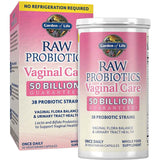 Garden of Life Probióticos para Cuidado Vaginal 50 Mil Millones CFU - 30 Cápsulas Vegetarianas - Puro Estado Físico