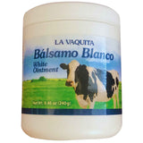 Plantimex Distributors Inc Balsamo Blanco La Vaquita Alivio Muscular - 240 g - Puro Estado Físico
