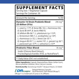 Stonehenge Health Dynamic Biotics™ Probiotico 55 Mil Millones CFU - 30 Cápsulas Vegetales - Tabla Nutricional - Puro Estado Físico