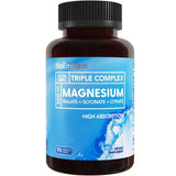 BioEmblem Complejo Triple De Magnesio 300 mg - 90 Cápsulas Vegetarianas - Puro Estado Físico