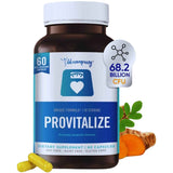 BB Company Provitalize Mejor Probiótico Natural para la Menopausia - 60 Cápsulas - Puro Estado Físico